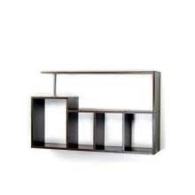 Полиця навісна Тиса Мебель П-24 Венге 610x220x1000 мм