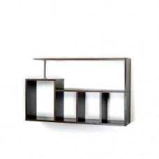 Полиця навісна Тиса Мебель П-24 Венге 610x220x1000 мм