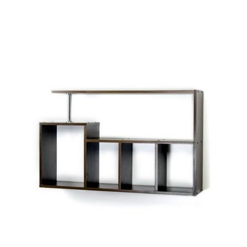 Полиця навісна Тиса Мебель П-24 Венге 610x220x1000 мм