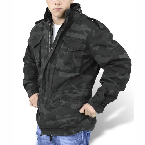 Куртка Surplus Regiment M 65 Jacket Black Camo XL Камуфляж (20-2501-42) в інтернет супермаркеті PbayMarket!