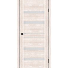 Дверне полотно MS Doors GEORGIA 90см дуб шампань скло сатин