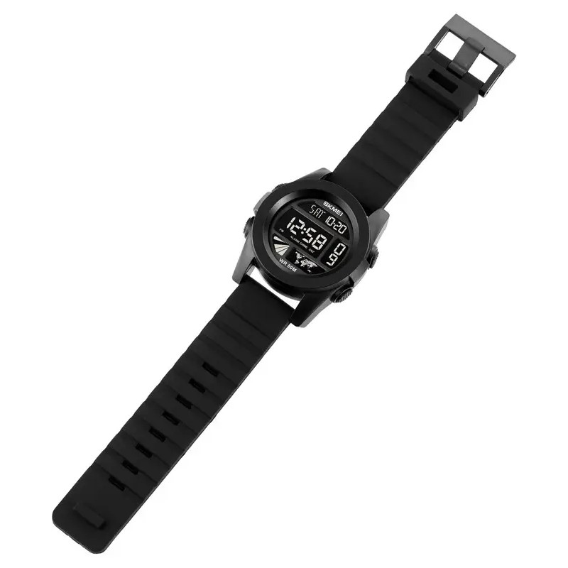 Чоловічий спортивний годинник Skmei 1906 Чорний