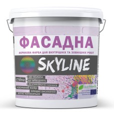 Фарба акрилова Skyline фасадна Білий 14 кг