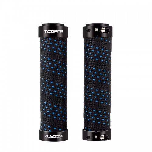Гріпси Toopre PU Lock 130 мм Чорно-синій (FHD-blue) Гріпси Toopre PU Lock 130 мм Чорно-синій (FHD-blue)