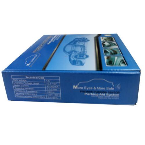 Парктронік, паркувальний радар PS-201 LED дисплей Чорний