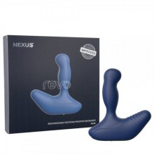 Масажер простати з вібрацією Nexus Revo Blue 100х34 мм (SO3066)