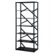 Стелаж для зберігання в стилі Loft Чорний NS-1853 1830x750x350 мм