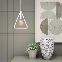 Світильник підвісний MSK Electric Asket під лампу Е27 NL 2733 WH білий Світильник підвісний MSK Electric Asket під лампу Е27 NL 2733 WH білий