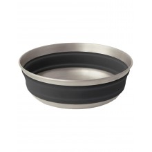 Миска складана Sea to Summit Detour Stainless Steel Collapsible Bowl 665 мл Чорно-сірий (STS ACK039011-050101)