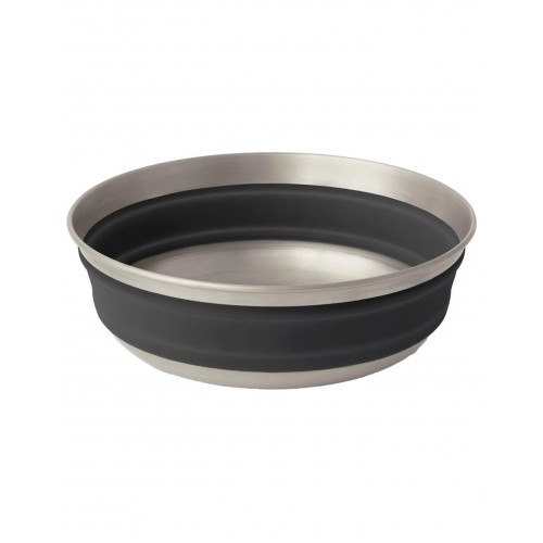 Миска складана Sea to Summit Detour Stainless Steel Collapsible Bowl 665 мл Чорно-сірий (STS ACK039011-050101) Миска складана Sea to Summit Detour Stainless Steel Collapsible Bowl 665 мл Чорно-сірий (STS ACK039011-050101)