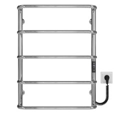 Рушникосушарка електрична Стандарт П5 500х700 Deffi Хром JD03 (C.SS.70.50.5.E.C.R.1)