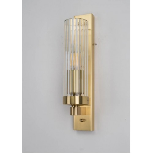 Бра PikArt Crystal 10x31 см Золотистий (23396-2)