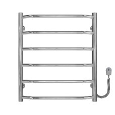 Рушникосушарка електрична Трапеція П6 500х600 Deffi Хром EF16 (C.TR.60.50.6.E.C.R.5)