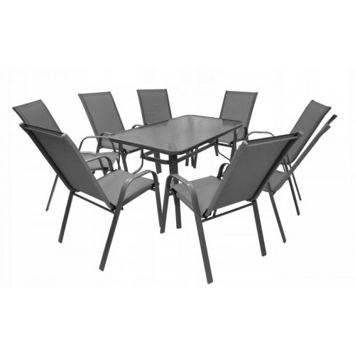 Стіл садовий Kontrast MAJORKA GREY 120*70*70 см Стіл садовий Kontrast MAJORKA GREY 120*70*70 см