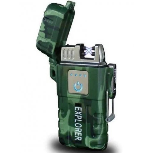 Запальничка електроімпульсна акумуляторна Explorer Lighter JL 317 6863 Камуфляж