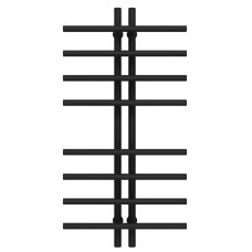 Рушникосушарка водяна Gray П8 60х1000 Deffi Чорний (A.GY.100.6.8.B.A)