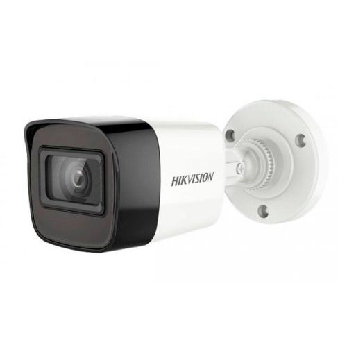 HD-TVI відеокамера 5 Мп Hikvision DS-2CE16H0T-ITFS (3.6mm) із вбудованим мікрофоном для системи відеоспостереження в інтернет супермаркеті PbayMarket!