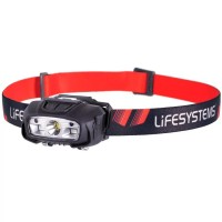 Ліхтар налобний Lifesystems Intensity 220 Head Torch Rechargeable Чорно-червоний (42075)