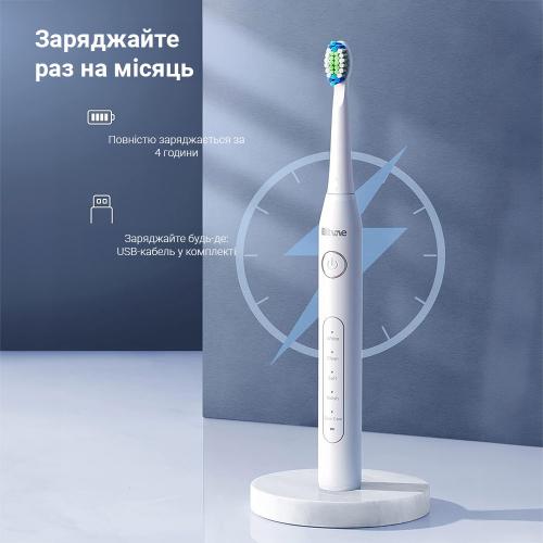 Набір електричних зубних щіток Bitvae D2 2 шт Black White Набір електричних зубних щіток Bitvae D2 2 шт Black White
