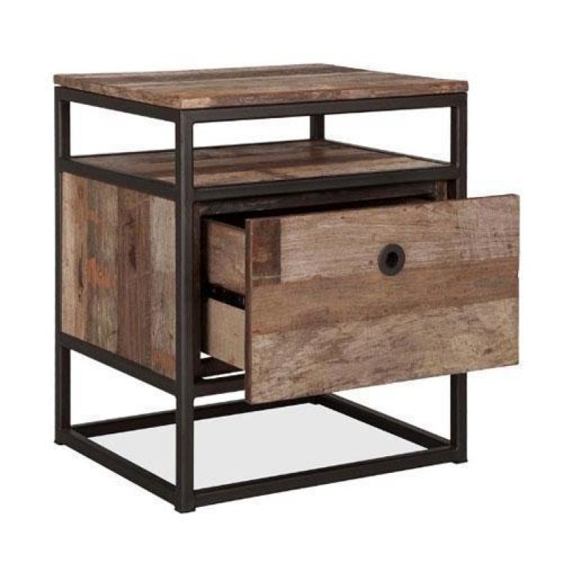 Тумба в стилі Loft NS-1449 580x470x350 мм Черный