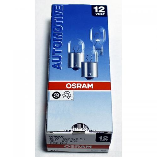 Автолампа ук. OSRAM 921 W16W 12V W2,1X9,5 5X10FS в інтернет супермаркеті PbayMarket!