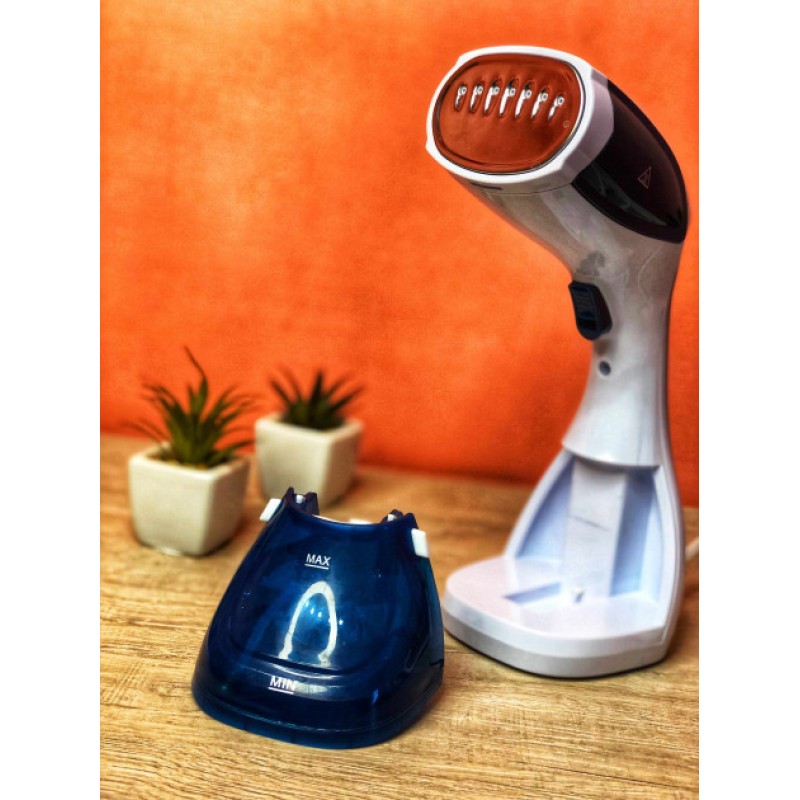 Відпарювач ручний для одягу Glamouric Steamer Df-019 пароочисник для речей та штор 1100 Вт Білий