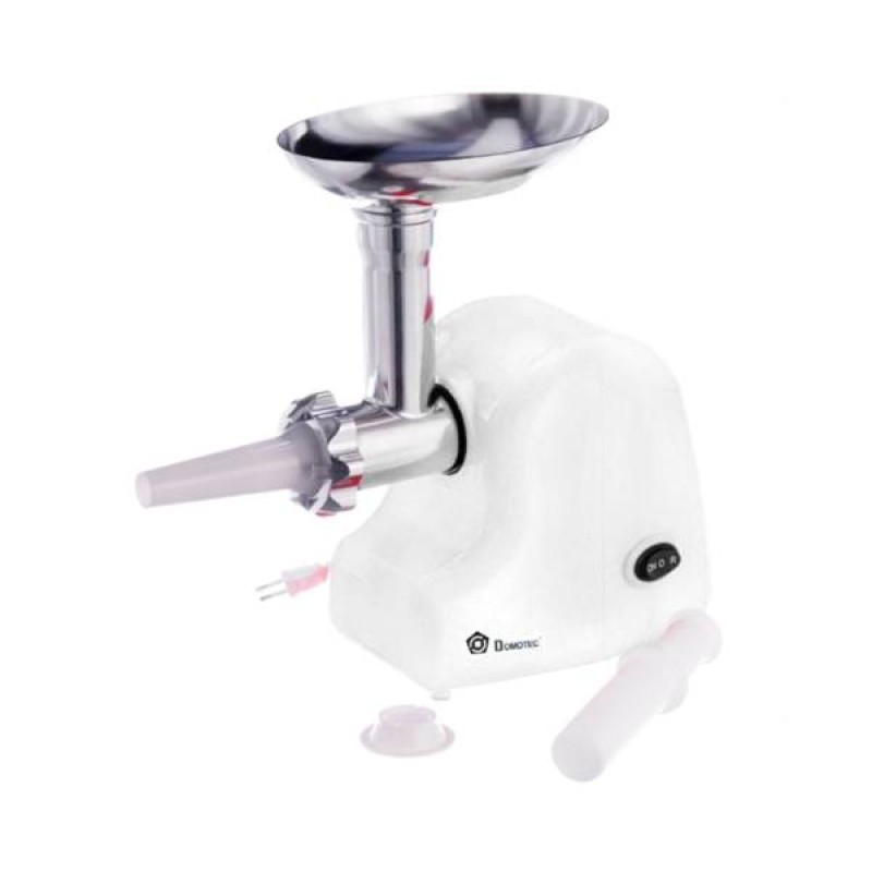 М'ясорубка електрична з насадками для кеббе та ковбасок Domotec MS-2017 біла 1500W (MS 2017_1336)