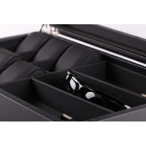 Шкатулка для зберігання годинників Craft 6W.3SGL.BL Чорний Шкатулка для зберігання годинників Craft 6W.3SGL.BL Чорний