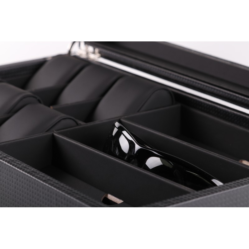 Шкатулка для зберігання годинників Craft 6W.3SGL.BL Чорний