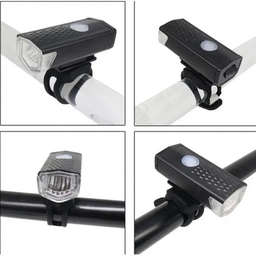 Велосипедний USB-ліхтарик передній+задній Niye