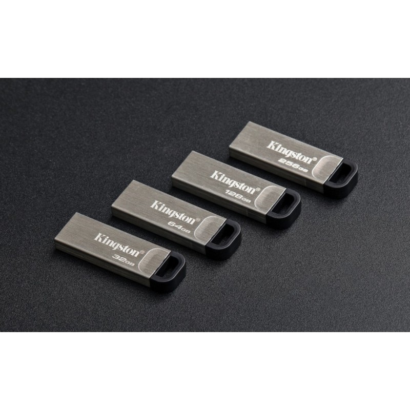 Flash Drives Kingston DataTraveler Kyson 64GB USB 3.2 (DTKN/64GB) Silver/Black (6622888)