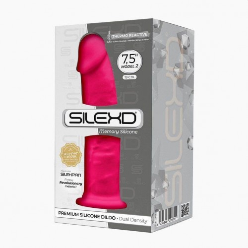 Фалоімітатор Silexd Henry Pink Premium Silicone Dildo MODEL 2 size 190х43 мм (SO3368) в інтернет супермаркеті PbayMarket!