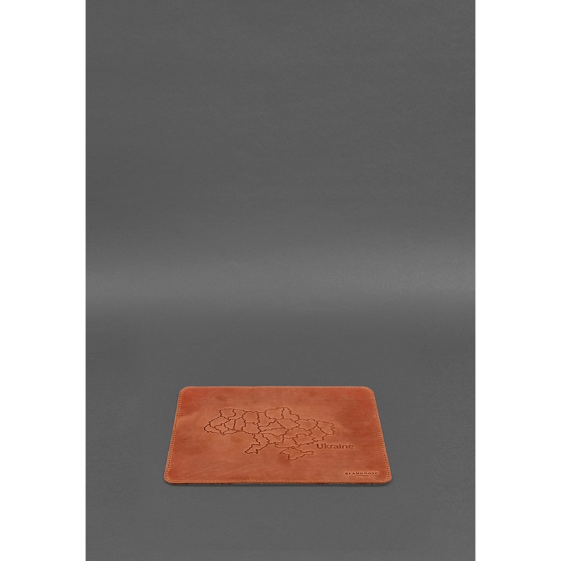 Килимок для мишки з натуральної шкіри 1.0 світло-коричневий Crazy Horse BlankNote