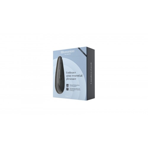 Вакуумний кліторальний стимулятор Womanizer Classic 2 - Black, 10 режимів, функція Afterglow