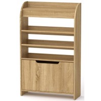Тумба для взуття ТО-14 Компанит Дуб сонома (70х25х114,2 см) Тумба для взуття ТО-14 Компанит Дуб сонома (70х25х114,2 см)