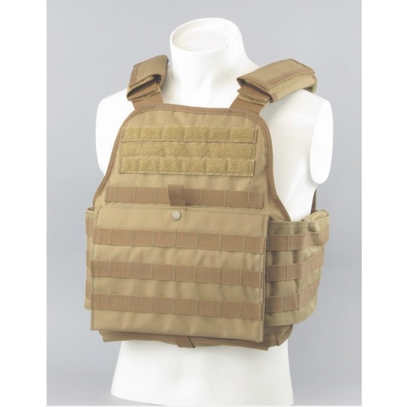 Жилет-плитоноска тактичний Mil-Tec Plate Carrier Універсальний Койот (13463105)
