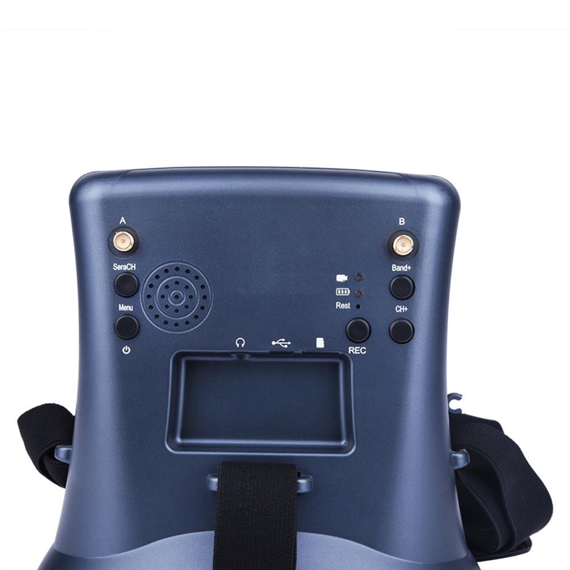 FPV окуляри - шолом для квадрокоптера та авіамоделей із записом відео Nectronix LS008D, 4,3