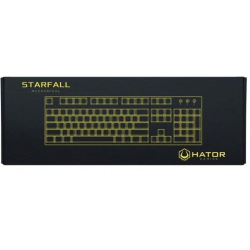 Клавіатура Hator Starfall Outemu Red (HTK-608) Black USB в інтернет супермаркеті PbayMarket!