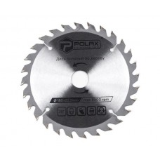 Диск Polax пиляльний по дереву з твердосплавними напайками 150 x 22.2, 28 Т (54-138)