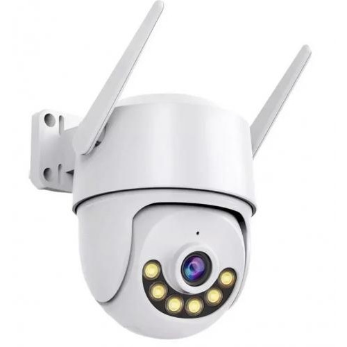 IP камера відеоспостереження RIAS N806 (iCSee APP) Wi-Fi 2MP вулична з віддаленим доступом White IP камера відеоспостереження RIAS N806 (iCSee APP) Wi-Fi 2MP вулична з віддаленим доступом White
