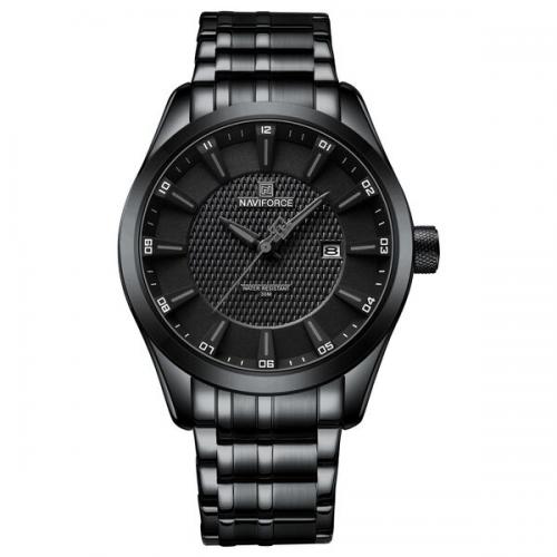 Наручний годинник чоловічий NaviForce Perfect Чорний (3109)