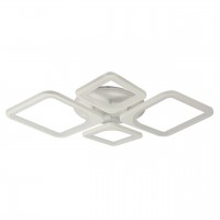 Стельова LED люстра Sunlight 5631/2+2 R білий