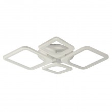 Стельова LED люстра Sunlight 5631/2+2 R білий