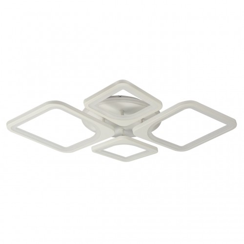 Стельова LED люстра Sunlight 5631/2+2 R білий