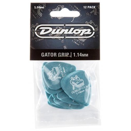Медіатори Dunlop 417P1.14 Gator Grip Player Pack 1.14 mm (12 шт.) Медіатори Dunlop 417P1.14 Gator Grip Player Pack 1.14 mm (12 шт.)