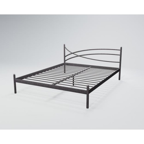 Ліжко Tenero Гвоздика1 1400х2000 Чорне срібло Ліжко Tenero Гвоздика1 1400х2000 Чорне срібло