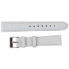 Ремінець для годинника Mykhail Ikhtyar зі шкіри 18 мм Білий (S001-18S white)
