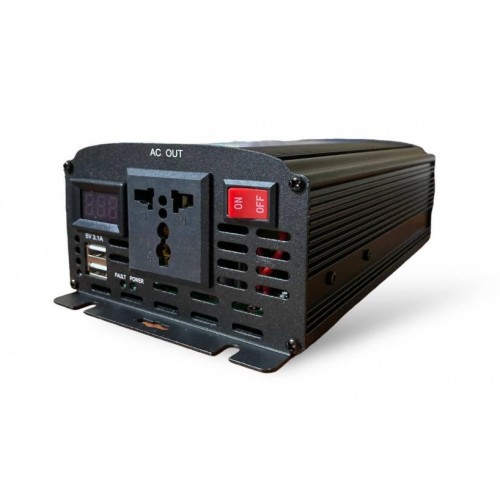 Перетворювач напруги інверторний OPT-TOP Power Inverter 12-220 V 2000W USB вихід (1756375733)