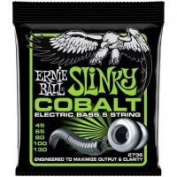 Струни для бас-гітари Ernie Ball 2736 Cobalt Slinky 5-Strings Bass Strings 45/130 Струни для бас-гітари Ernie Ball 2736 Cobalt Slinky 5-Strings Bass Strings 45/130