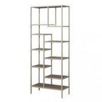 Стелаж для зберігання в стилі Loft Сірий NS-1919 2030x800x350 мм Стелаж для зберігання в стилі Loft Сірий NS-1919 2030x800x350 мм